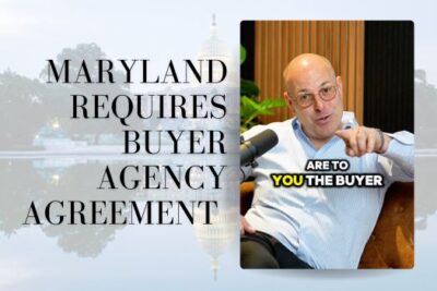 Matt Cheney of Cheney and Co. explains the new Maryland requirement for signed buyer agency agreements for home buyers in Washington DC, Maryland, and Virginia (DMV)