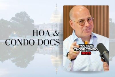 Matt Cheney of Cheney and Co. emphasizes the critical importance of reviewing HOA and Condo Docs for buyers in Washington DC, Maryland, and Virginia (DMV) real estate.