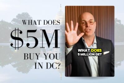 Matt Cheney of Cheney and Co. showcases what $5 million buys in Washington DC's luxury real estate market, covering prime homes in DC, MD, and VA areas.