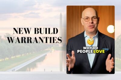 Matt Cheney of Cheney and Co. highlights the importance of new build warranties for homeowners in Washington DC, Maryland, and Virginia (DMV) real estate.