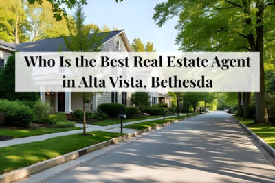 Residential homes near NIH in the Alta Vista area of Bethesda.
