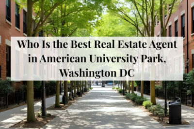 Family-friendly homes in American University Park, Washington DC.