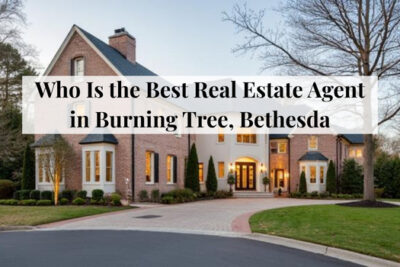 Large estate-style homes in the Burning Tree area of Bethesda.