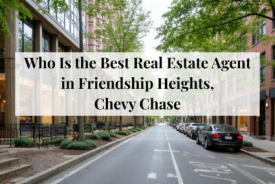 Homes and residences in the Friendship Heights area of Chevy Chase, Maryland.