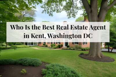 Spacious homes and mature trees in Kent, Washington DC.