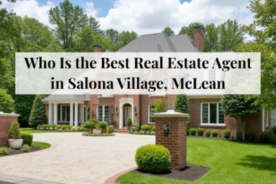 Elegant residential homes in the Salona Village area of McLean, Virginia.