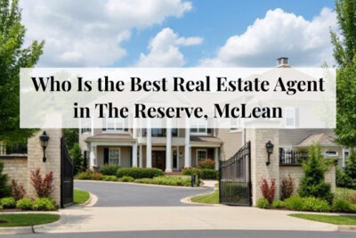 Large-lot homes along a quiet street in Ruckers Langley, McLean.