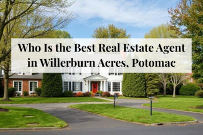 Spacious homes with large lots in Willerburn Acres, Potomac.