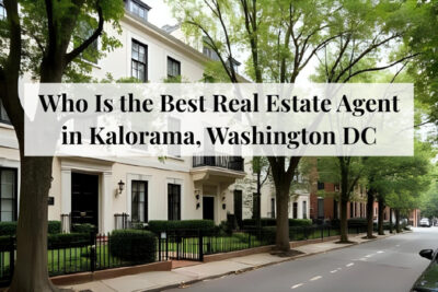 Classic luxury homes in Kalorama, Washington DC.
