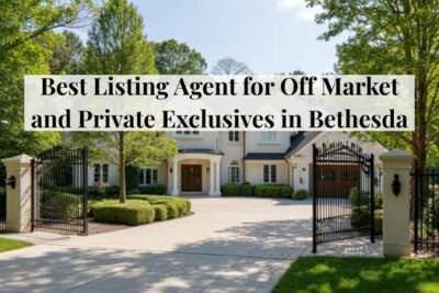 Elegant home representing off-market and private real estate listings in Bethesda, Maryland.