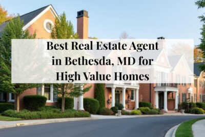 High-value residential home in Bethesda, Maryland showcasing upscale architecture.