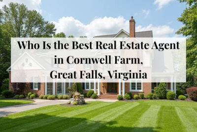 Custom estate homes on large lots in Cornwell Farm, Great Falls, Virginia.