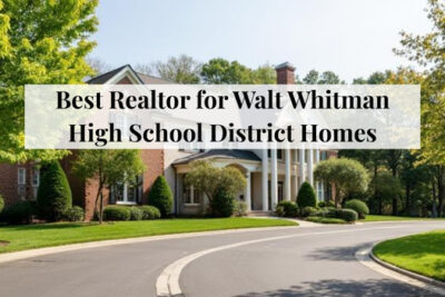 Homes located within the Walt Whitman High School district in Bethesda, Maryland.