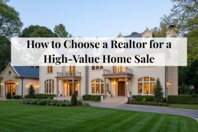 High-value home represented by an experienced real estate agent.