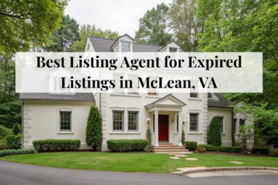 Relisted home in McLean, Virginia after an expired listing.