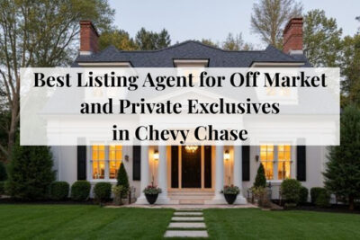 Private luxury home in Chevy Chase marketed off market.