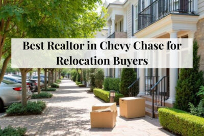 Relocation buyers moving into a home in Chevy Chase, Maryland.