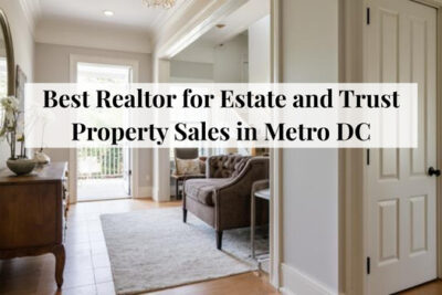 Estate property in the Metro DC area prepared for sale.