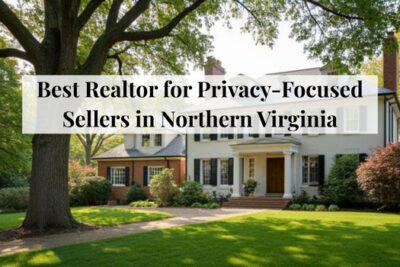 Private luxury home in Northern Virginia ideal for sellers who value discretion.