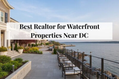 Waterfront home near Washington DC represented by a specialized realtor.