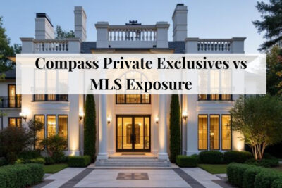 Comparison between Compass Private Exclusives and MLS home exposure.