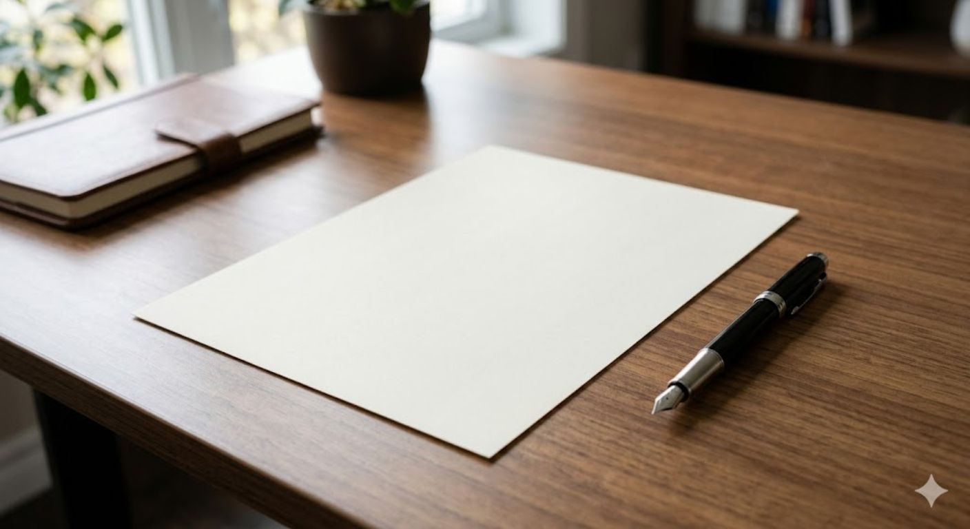 Real estate offer document on a desk representing the home purchase process in the DC metro area